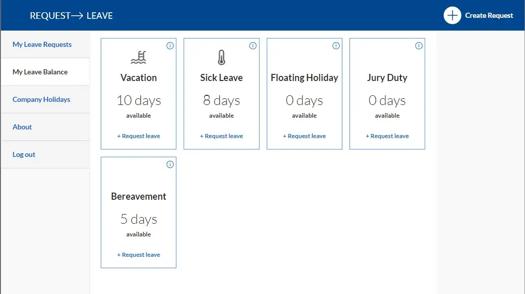 Leave Calendar and Availability Leave Calendar and Availability